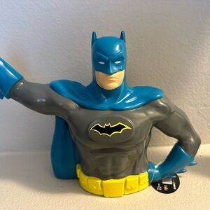 Batman Plastic Garden Watering Can DC Comics NWT Vintage Style Collectible